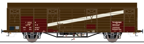 Exact-Train EX20746 - H0 - Probewagen Hbs [1500] der DR; Ep. IV